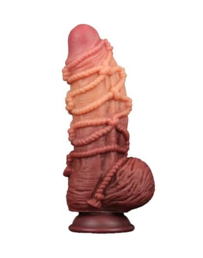 Lovetoys - Extreme Silikon Dildo med Tau-Tekstur