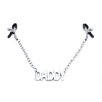 Brystklyper med kjetting  - Daddy