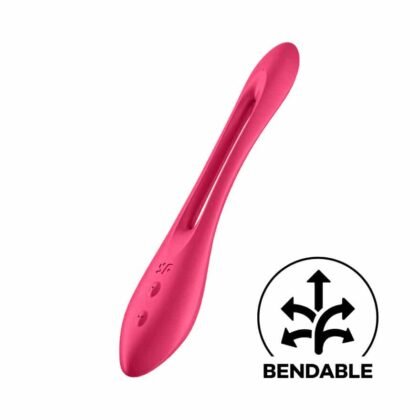 Satisfyer - Elastic Joy - Multi-vibrator - Rød