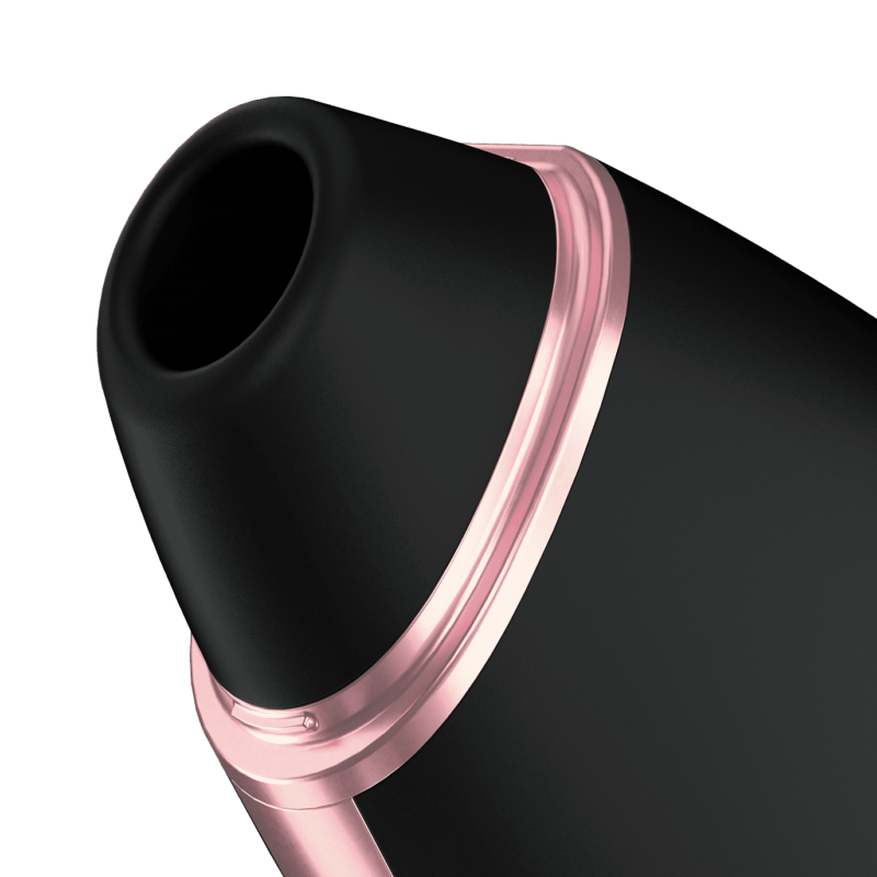 Satisfyer - Love Triangle - Reisevennlig Trykkbølgevibrator - Sort