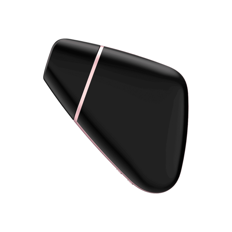 Satisfyer - Love Triangle - Reisevennlig Trykkbølgevibrator - Sort
