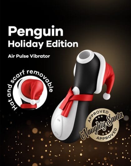 Satisfyer -  Holiday Edition - Trykkbølgestimulator  - Penguin