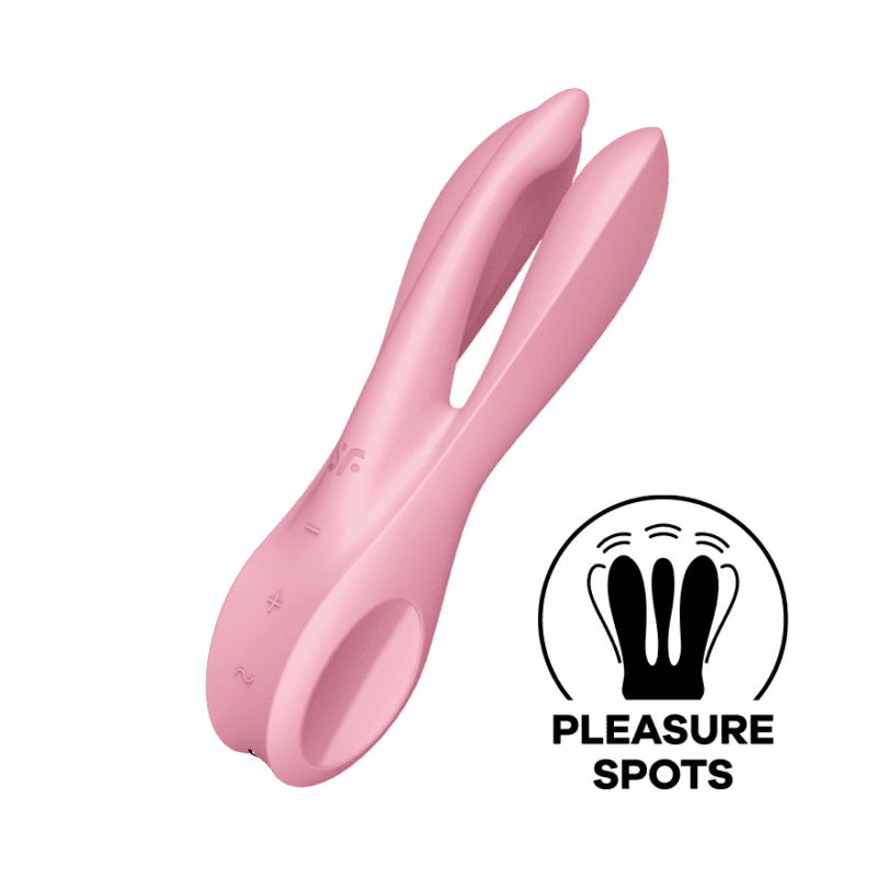 Satisfyer - Threesome 1 - Multi Vibrator - Rosa