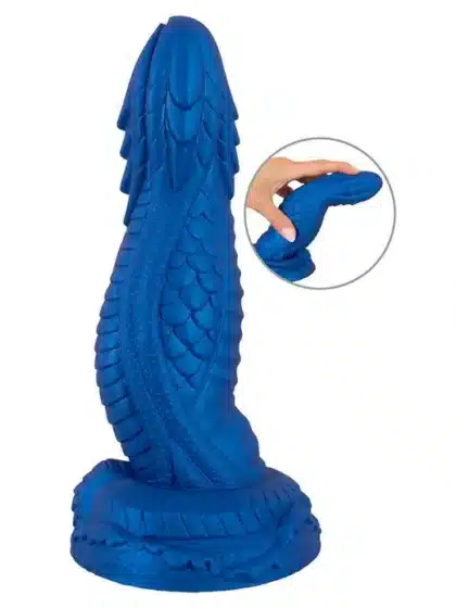 Beasty Cocks - Symbiont Tease- Silikon dildo - Blå