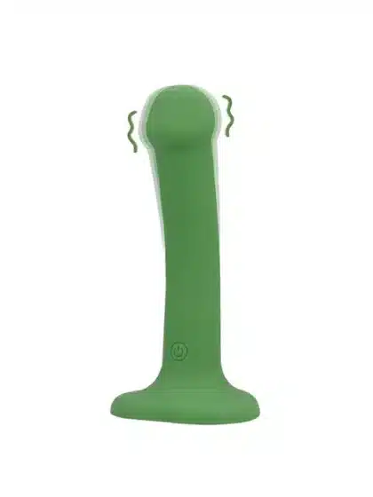 Loveline - Vibrator med base - Small - Grønn