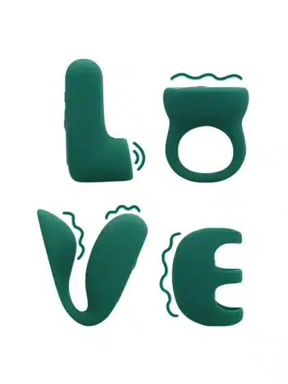 Loveline - Love - Vibratorsett - Grønn