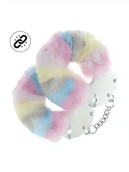 Ouch! Heavy-duty - Fluffy håndjern - Multicolor 2