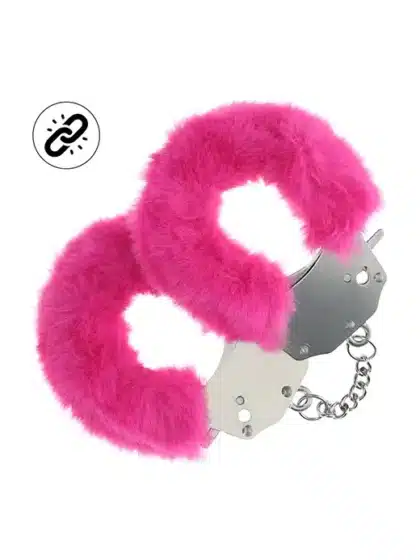 Ouch! Heavy-duty - Fluffy håndjern - Rosa