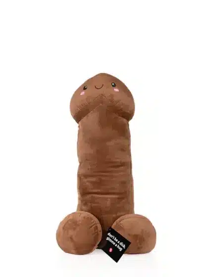Penis Plushie - Penis Kosebamse - 60 cm - Brun