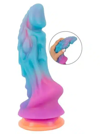 Beasty Cocks - Mystic Dragon - Silikondildo - flerfarget